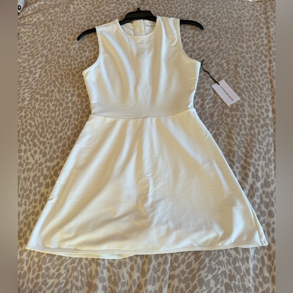 WE WORE WHAT ACTIVE DRESS WHITE IVORY TENNIS SIZE Medium Style No: WWWAB60-2 - Picture 10 of 12